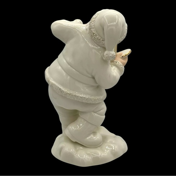 NEW Vtg 2007 Lenox ‘Santa Last Minute Lists’ Porcelain Figurine w/Giftbox - Picture 3 of 11